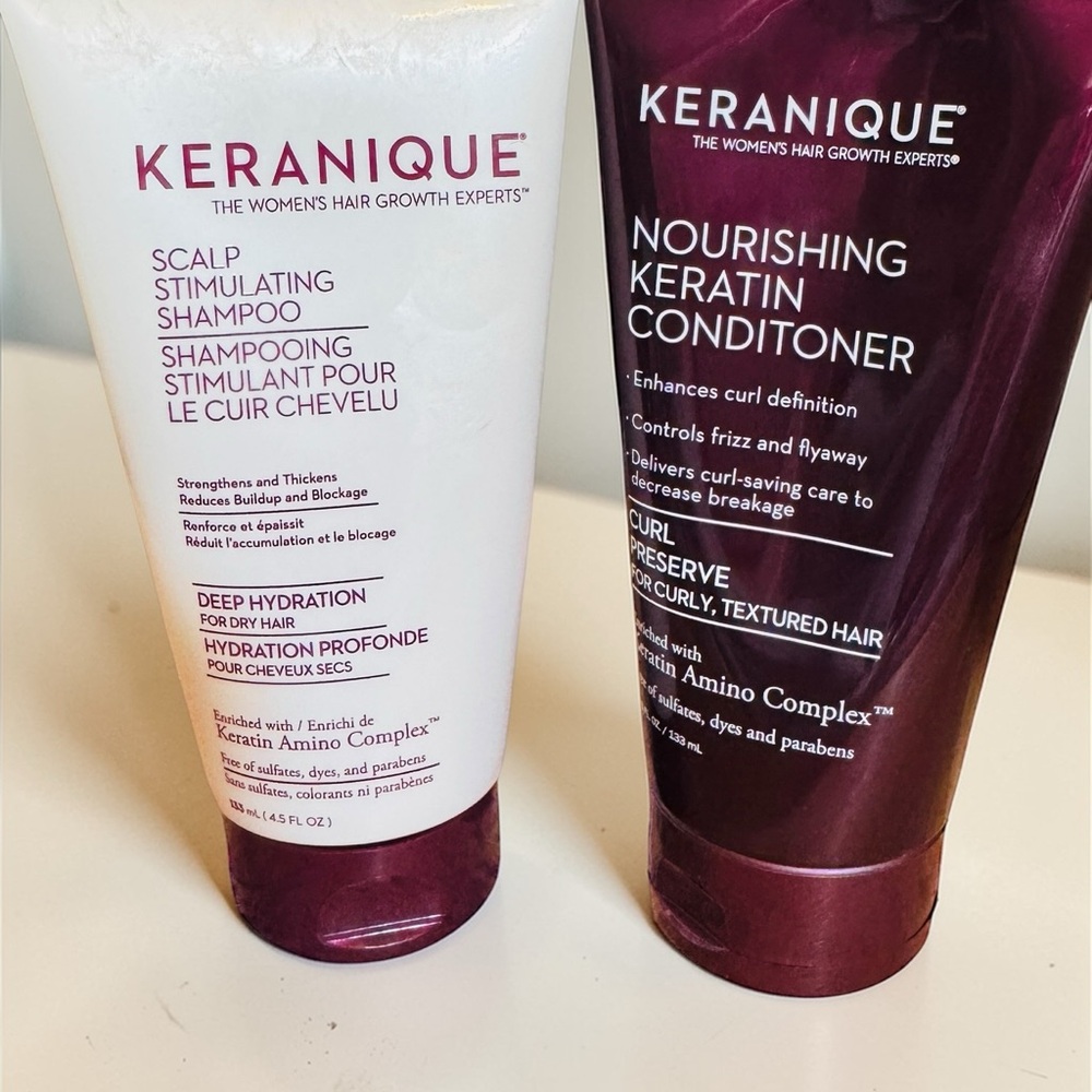 Keranique shampoo and conditioner set